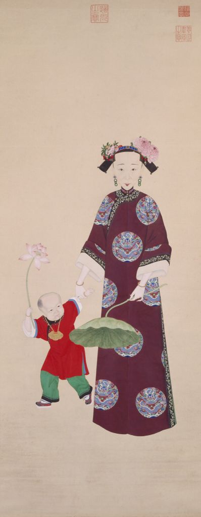 图片[1]-Filial Empress and Child Axis-China Archive